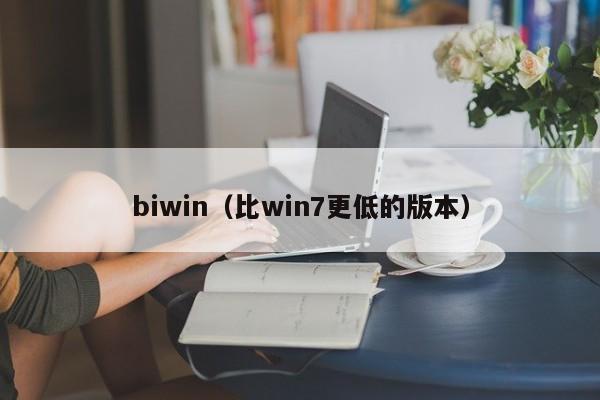 biwin（比win7更低的版本）