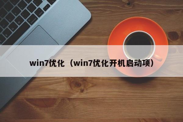 win7优化（win7优化开机启动项）