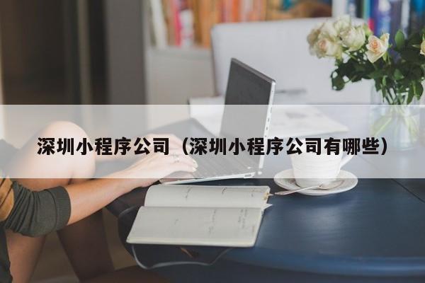 深圳小程序公司（深圳小程序公司有哪些）