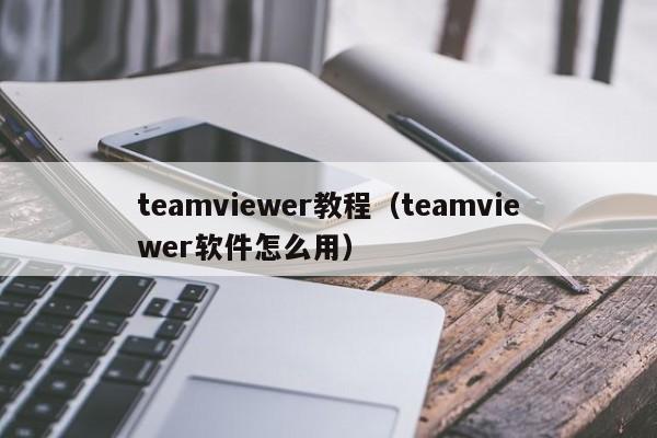 teamviewer教程（teamviewer软件怎么用）