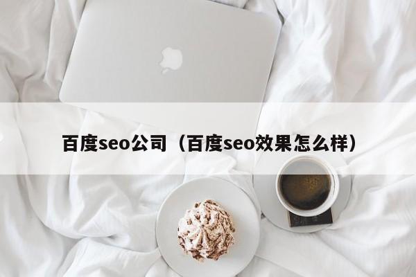 百度seo公司（百度seo效果怎么样）