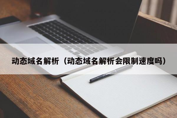 动态域名解析（动态域名解析会限制速度吗）