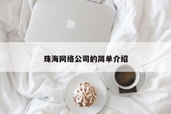 珠海网络公司的简单介绍