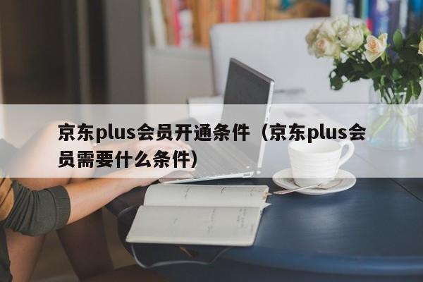 京东plus会员开通条件（京东plus会员需要什么条件）