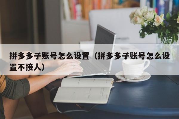 拼多多子账号怎么设置（拼多多子账号怎么设置不接人）