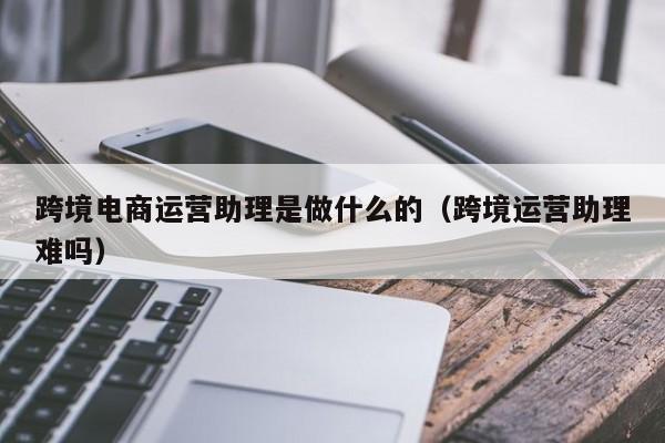 跨境电商运营助理是做什么的（跨境运营助理难吗）