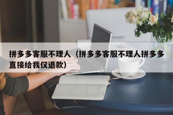 拼多多客服不理人（拼多多客服不理人拼多多直接给我仅退款）