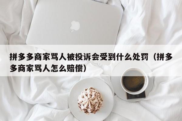 拼多多商家骂人被投诉会受到什么处罚（拼多多商家骂人怎么赔偿）