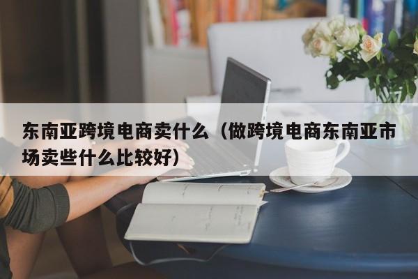 东南亚跨境电商卖什么（做跨境电商东南亚市场卖些什么比较好）