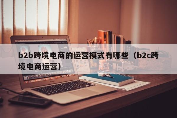 b2b跨境电商的运营模式有哪些（b2c跨境电商运营）