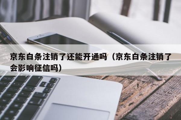 京东白条注销了还能开通吗（京东白条注销了会影响征信吗）