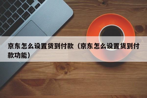 京东怎么设置货到付款（京东怎么设置货到付款功能）