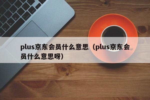 plus京东会员什么意思（plus京东会员什么意思呀）